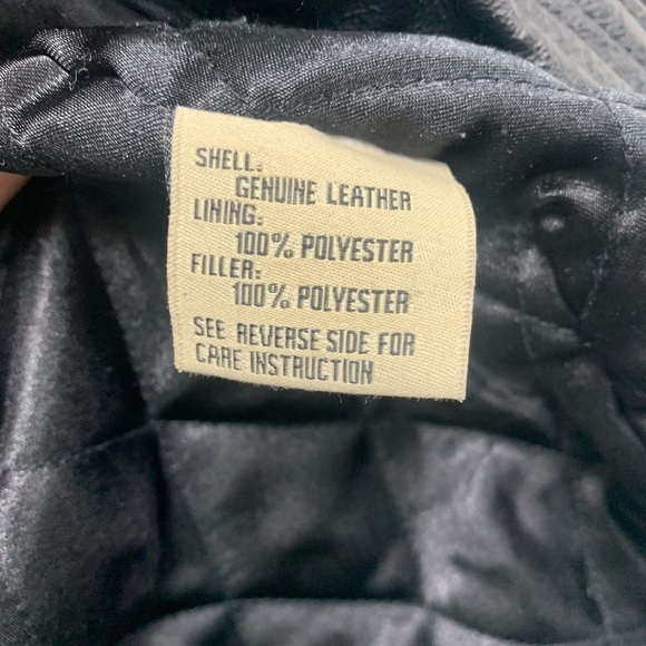 ✨Host Pick✨American Outerwear black leather jacket sz 3XLT - Picture 10 of 11